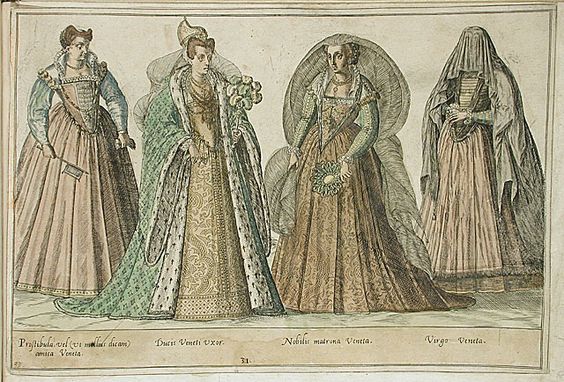 Venecijos damos (1540 – 1587 metai)