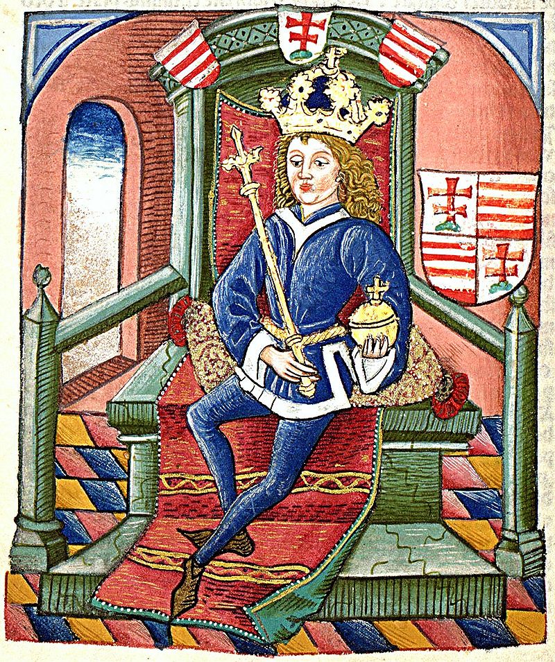Luisas I arba Luisas Didysis Vengrijos, Kroatijos ir Lenkijos karalius, 14 amžius.