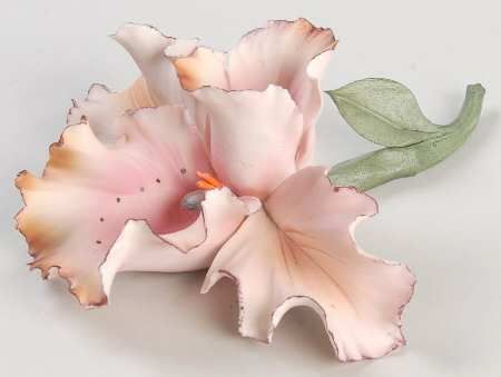 Capodimonte dekoratyvi gėlė